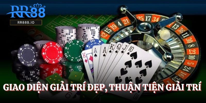 Giao diện giải trí đẹp, thuận tiện giải trí