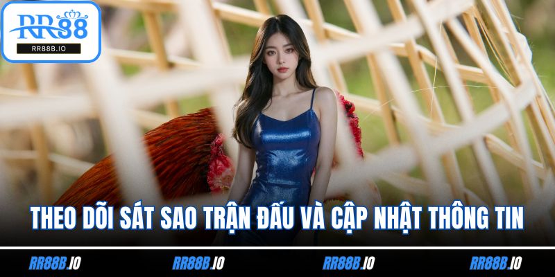 Theo dõi sát sao trận đấu và cập nhật thông tin